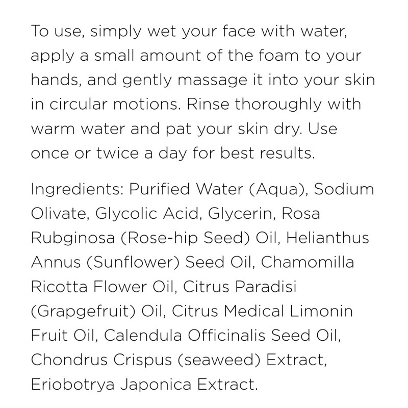 D'OR 24K Dor24k AHA Cleansing & Exfoliating Foam. Sealed