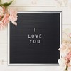 Relaxdays 1 x Letterboard, 145 letters, numbers, special characters, 30