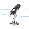 Professional Digital Electronic Microscope 1000X Magnifier Analog AV Output (,