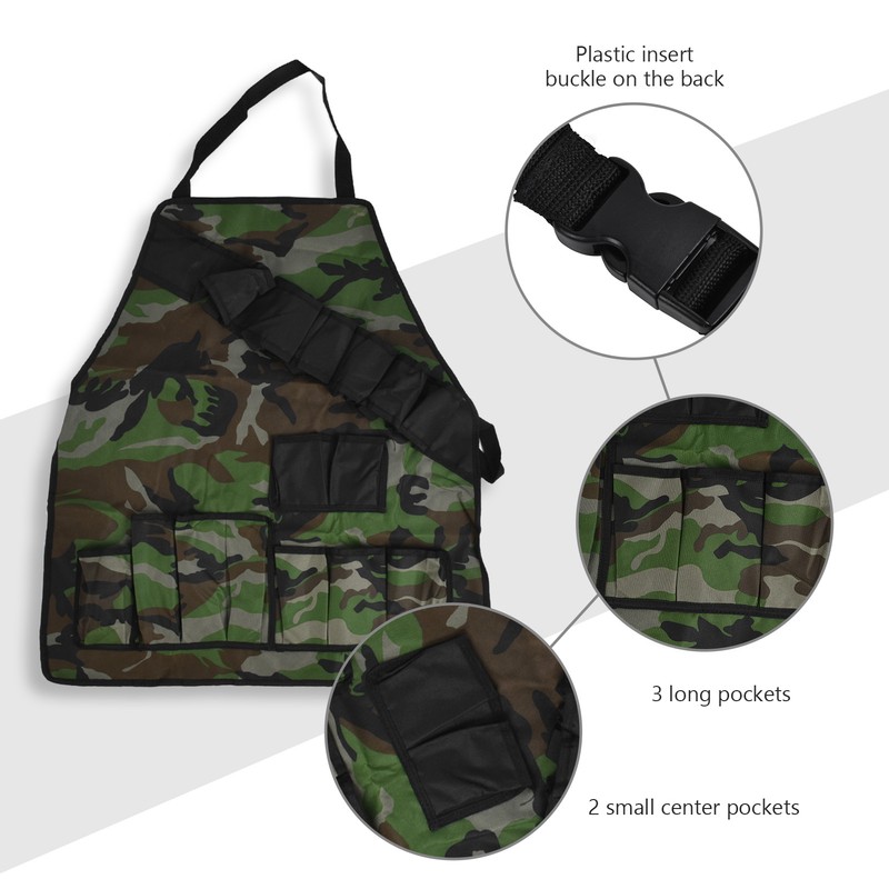 BBQ Apron Oxford Cloth Lightweight Kitchen Chef Grilling Apron for