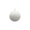 DARO DEKO Christmas Baubles with Snow Diameter 7 cm –