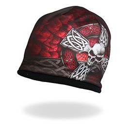 Hot Leathers KHC1020-27766 Sub Celtic Cross Knit Hat (Multi, One Size)
