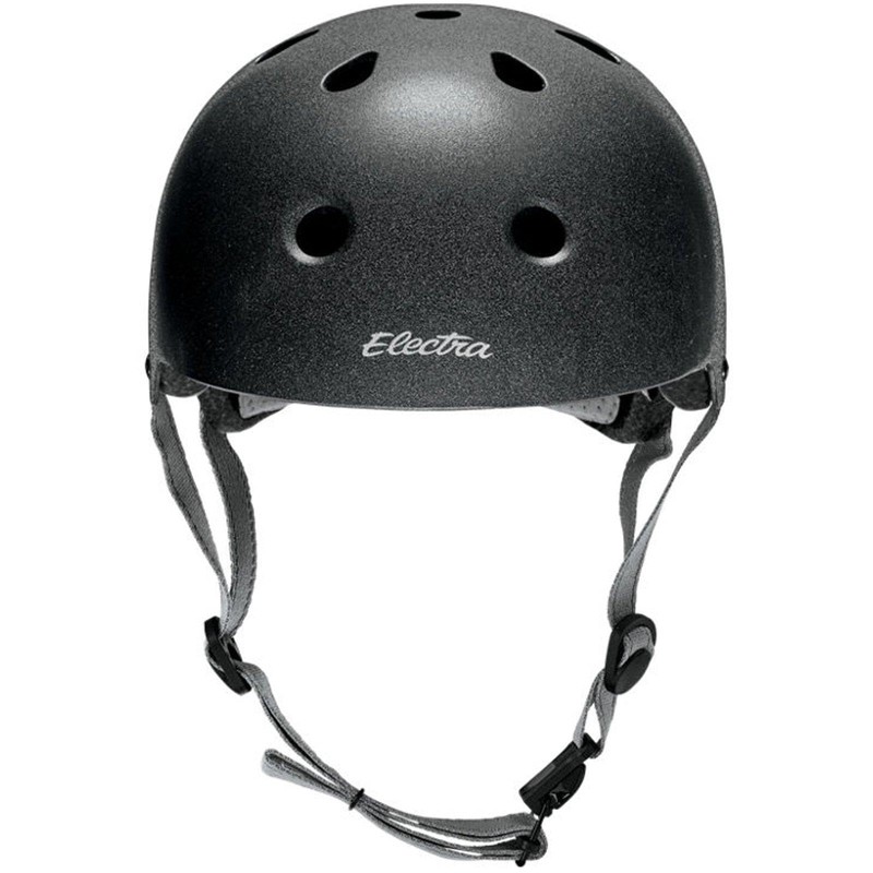 Electra Bike and Skate Helmet 'Graphite Reflective' Solid Colour Helmet,