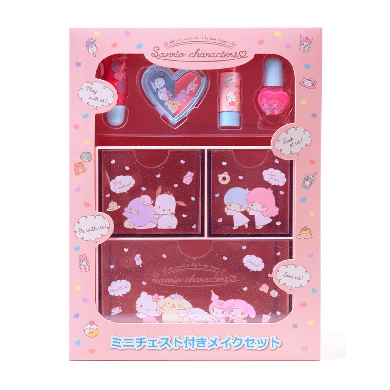 Race 221049 Sanrio Characters Makeup Set with Mini Chest