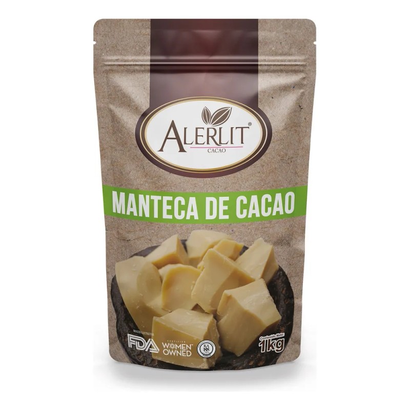 Manteca De Cacao 1 Kg, 100% Natural | Pura |