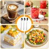 30 Pieces 19 cm Stainless Steel Long Teaspoons Latte Spoons