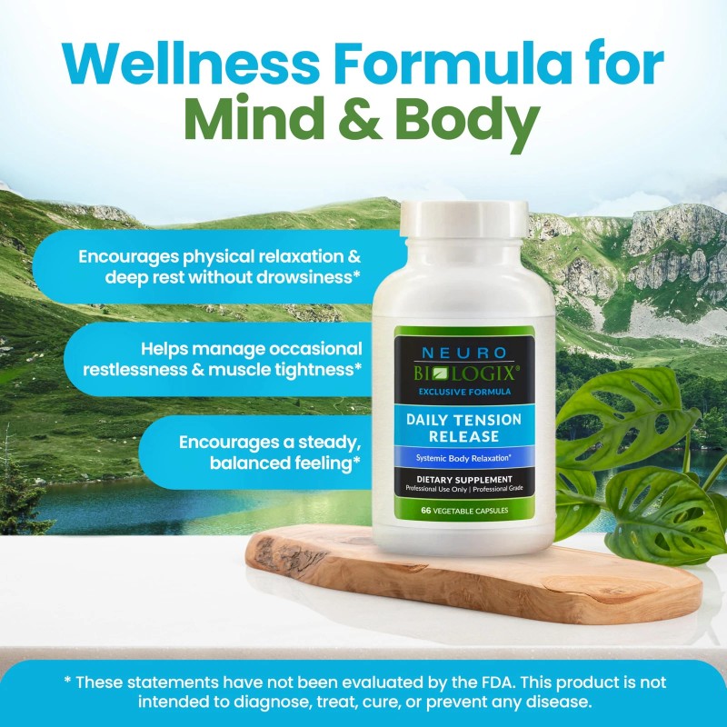 Neuro biologix Daily Tension Release – Synergistic Herbal & Vitamin