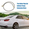 A ABSOPRO Tire Air Inflator Hose Adapter Extension Quick Connect