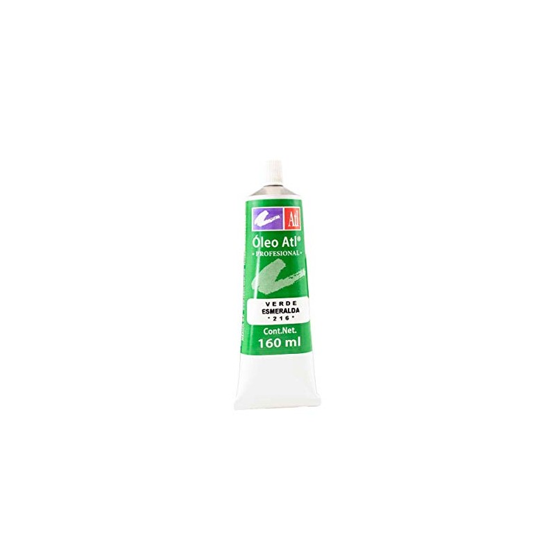 Óleo, Atl, T-40, 160ml, Laca Verde Esm No 216