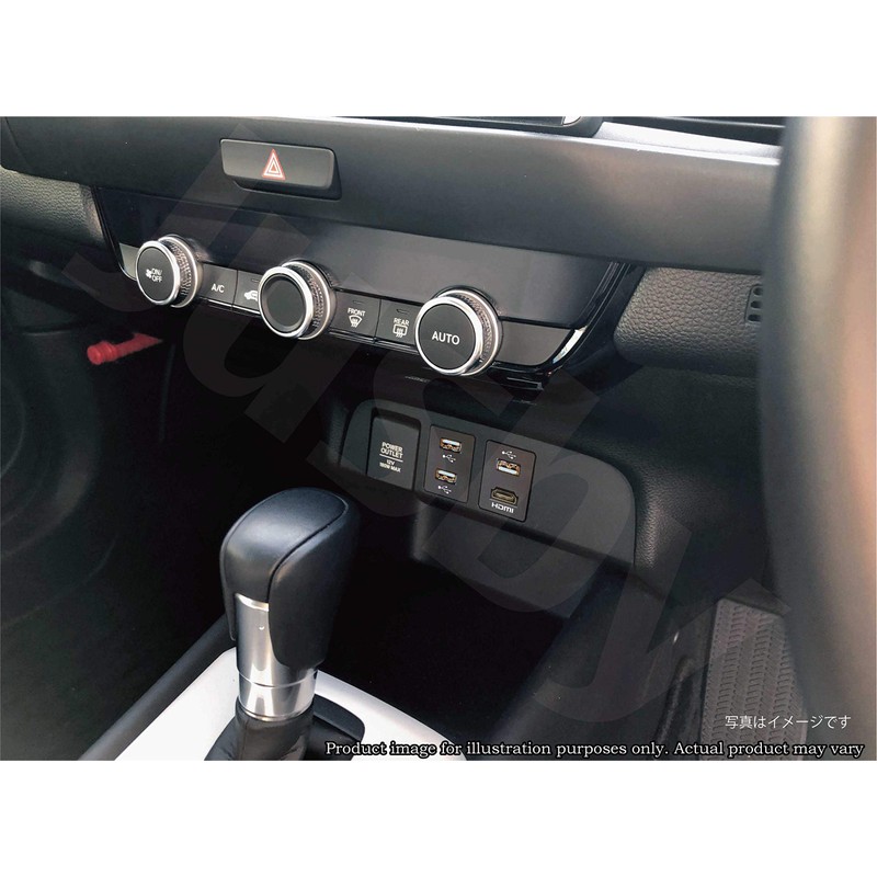 Honda Fit (HV/e:HEV) GR Series, Dedicated Panel, 2 Hole Type,