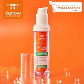 Darrow Actine Renov Suero Facial Anti-Imperfecciones, Bost de Energía con Niacinamida, Ácido Succínico y Ginseng, Reduce Brotes y Marcas Post Acné, Pi