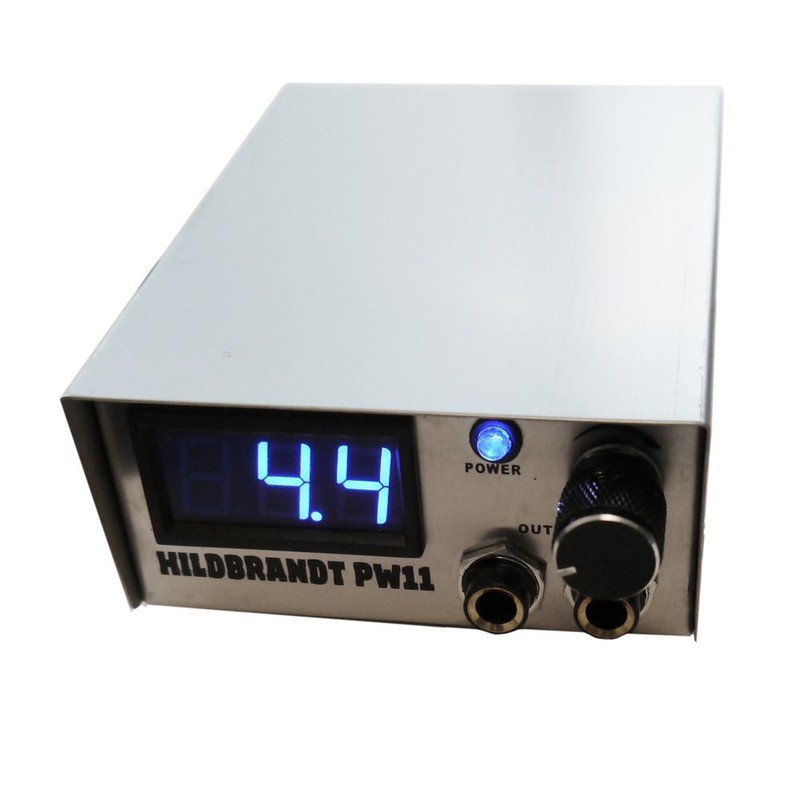 HILDBRANDT Spartan Tattoo Machine Power Supply Unit AC Phono Box