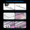 APPECK 13PCS Track Kit for Permanent Outdoor Lights C5111, 50ft,