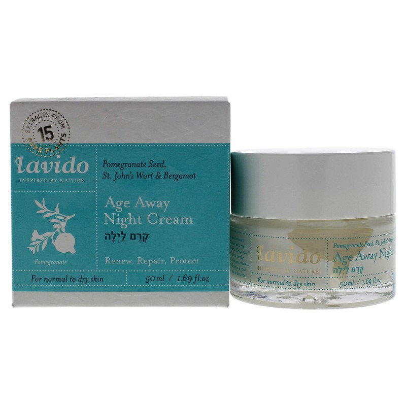 Lavido Age Away Night Cream Unisex Cream 1.69 oz