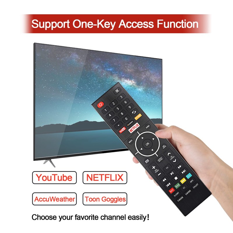 Remote Control for Westinghouse Element TV WE50UB4417 WE55UB4417 WD40FB2530 ELSW3917BF