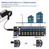 Evemodel 3V-24V DC Individual Toggle Switch Power Distribution Module 8