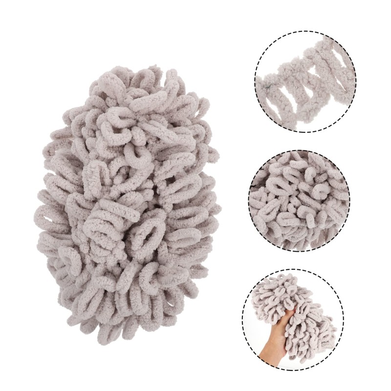 OHPHCALL 1 Roll Chunky Wool Yarn for DIY Knitting Projects