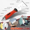 10Pcs Drywall Tool Kit, Stainless Steel Putty Knife Set with