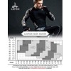 LAFROI Men's 3-Pack Quick Dry Cool Compression Fit Tights Leggings