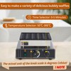 Mini Muffin Maker, 50 Hole Stainless Steel Electric Muffin Maker