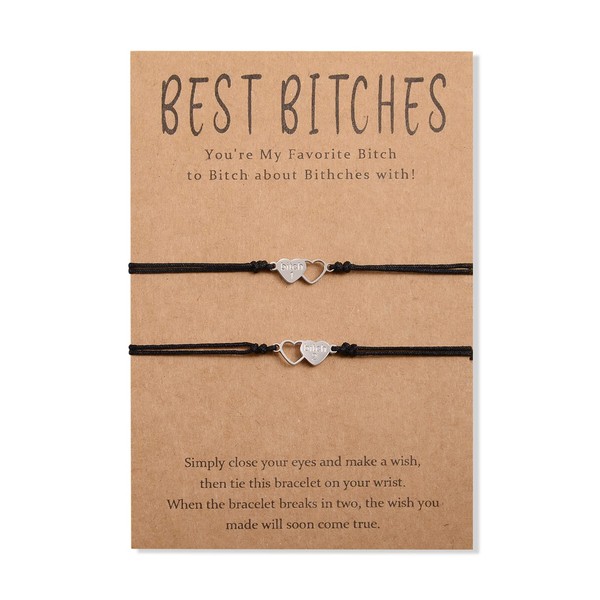 CheersLife Pack of 2/3 Best es Bracelets for Best Friend