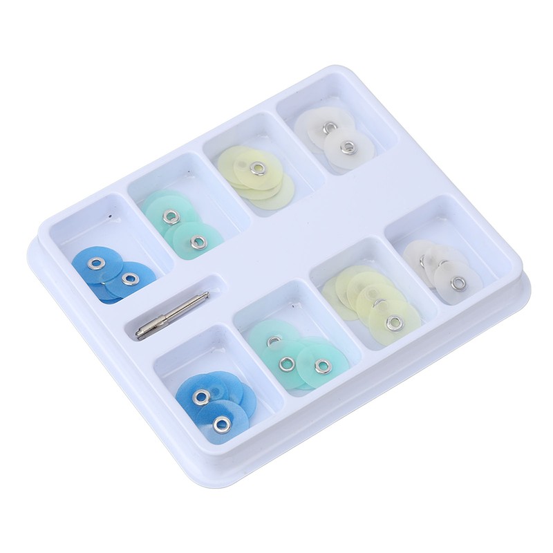40pcs Dental Polishing Discs High Gloss Repairing Teeth Whitening Contouring