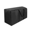Waterproof Cushion Storage Bag, Oxford Package Patio Furniture Bag, Black