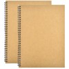 2 Pack Sketch Notebook, 280 Sides/140 Pages A4 Sketchbook, Blank