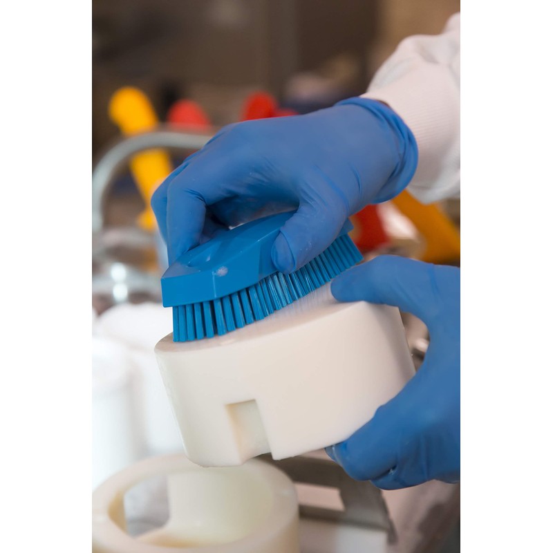 Vikan 64405 Stiff Nail Scrubbing Brush Clean Bathroom Kitchen Upholstery