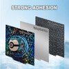 HIKUDIY PEO+PEY Build Plate for Adventurer AD5X/5M/5M Pro,Smooth Diamond+Galaxy Spring