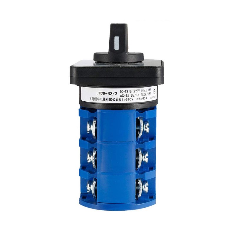 VictorsHome Changeover Selector Switch LW28-63 3 Position 12 Terminals Universal