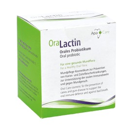 OraLactin Oral Probiotic Powder (formerly Biolactis) | Probiotic for Good Oral Care | Against Gum Inflammation, Cariaries and Bad Breath | For Fresh Breath and Good Oral Flora | 30 g