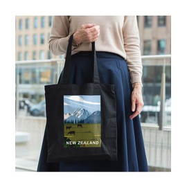 Hippowarehouse New Zealand Tote Shopping Gym Beach Bag 42cm x38cm, 10 litres