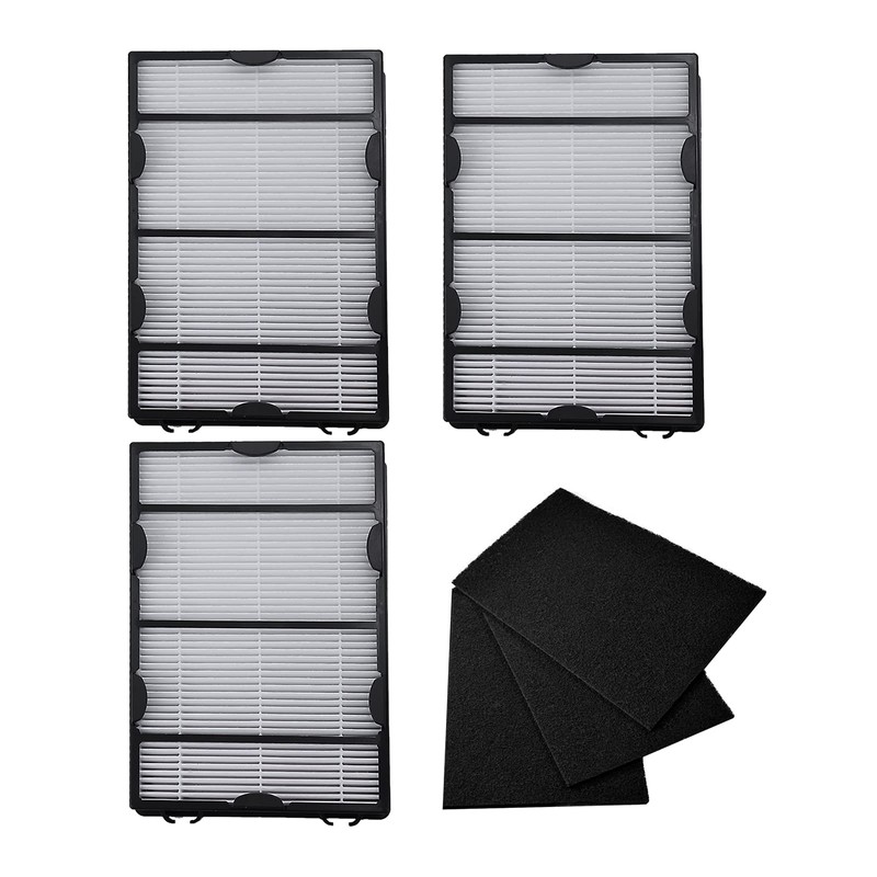 Hopypeyfiy 3 Pack HAPF600 Replacement Filter B and 3PCS pre