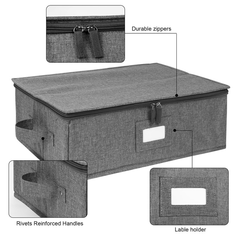 Platter Storage Case, China Storage Containers Hard Shell 17" x