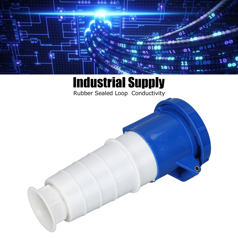 3 Pin Circular Connector IP67 Waterproof Heat Resistance Insulativity Industrial