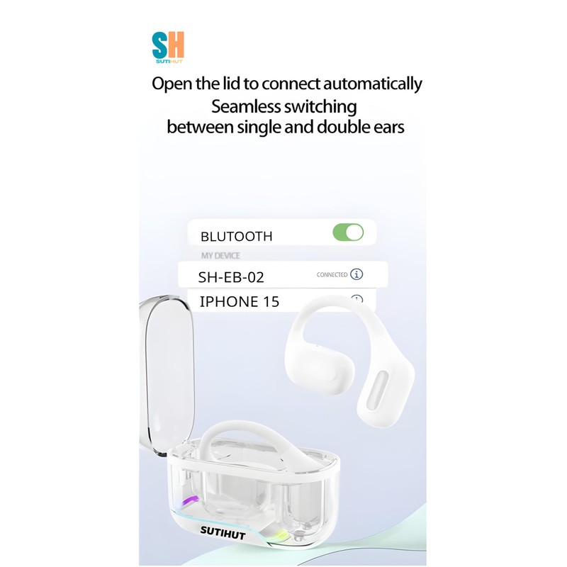 SutiHut Wireless Ear Buds - oorijzer (Skin)