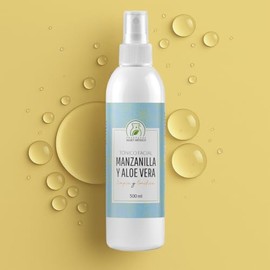 Tónico Facial Hidratante De Manzanilla Con Aloe Vera 500 Ml Productos Mart Mexico