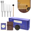 Tuning Fork Set – 128Hz 432Hz 512Hz 528Hz Weighted &