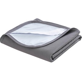 Waterproof Sheet, Double Nursing Pad, 55.1 x 80.7 inches (140 x 205 cm), Waterproof Sheet, Washable, Waterproof Pat, All Seasons, Waterproof Cover, Incontinence Countermeasures, 4 Corner Rubber