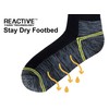 JCB - Mens Black High Vis Boot Socks | 3