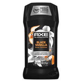 AXE Fine Fragrance Collection Antiperspirant Deodorant for Men Black Vanilla 72 Hour Sweat & Odor Protection 2.6 oz