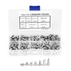 140pcs #10-32 304 Stainless Steel PH Pan Head Screws Kit