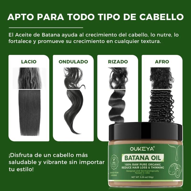 Mascarilla Capilar Oukeya Con Aceite De Batana 150g