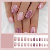 Short Press On Nails Square Fake Nails Acrylic Nails Press