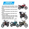Juego De Balatas Traseras Para Crossmax 250 Fa691 Mtc