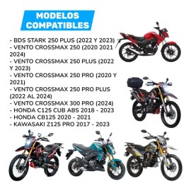 Juego De Balatas Traseras Para Crossmax 250 Fa691 Mtc                                                                                                 