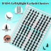 Manga Lash Clusters Wispy 128PCS Left & Right Volume Eyelash