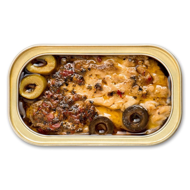 King Oscar Mackerel in Olive Oil, Mediterranean Style, 4.05 Ounce