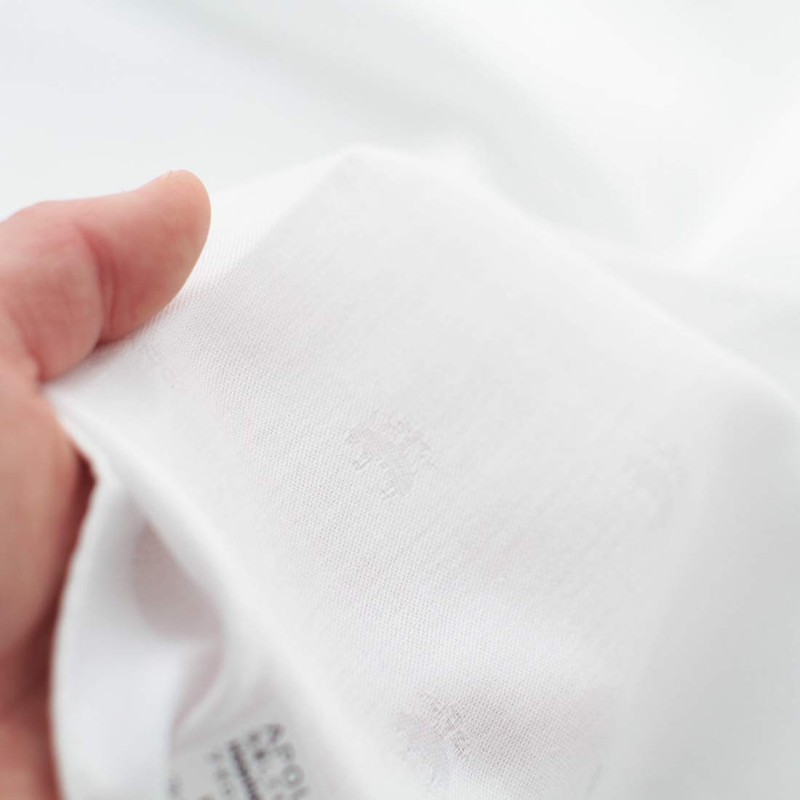 Brooks Brothers 125000-6560-10 Men's Easy Care, Yarn-Dyed, Handkerchief (White/18.9 inches